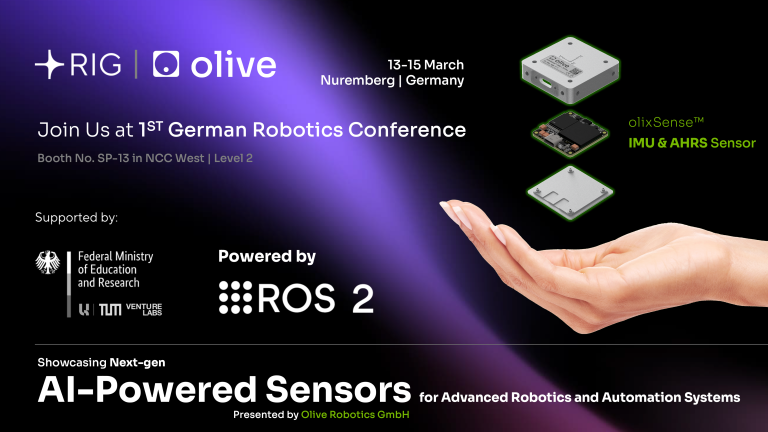 Olive Robotics In German Robotics Confernce GRC